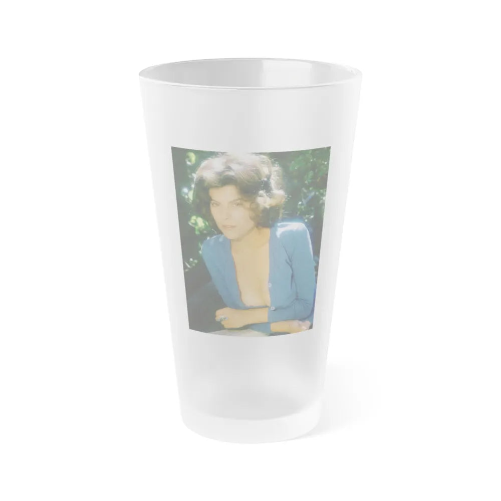 Adrienne Barbeau #59 (Vintage Female Icon) Frosted Pint Glass 16oz-16oz-Frosted-Go Mug Yourself