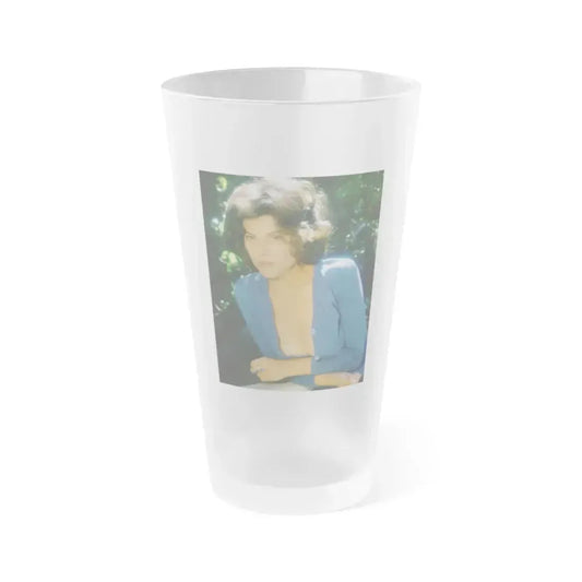 Adrienne Barbeau #59 (Vintage Female Icon) Frosted Pint Glass 16oz 16oz Frosted - Go Mug Yourself