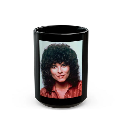 Adrienne Barbeau #60 (Vintage Female Icon) Black Coffee Mug-15oz-Go Mug Yourself