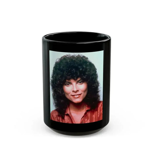 Adrienne Barbeau #60 (Vintage Female Icon) Black Coffee Mug 15oz - Go Mug Yourself
