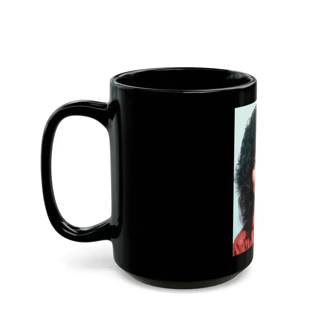 Adrienne Barbeau #60 (Vintage Female Icon) Black Coffee Mug - Go Mug Yourself