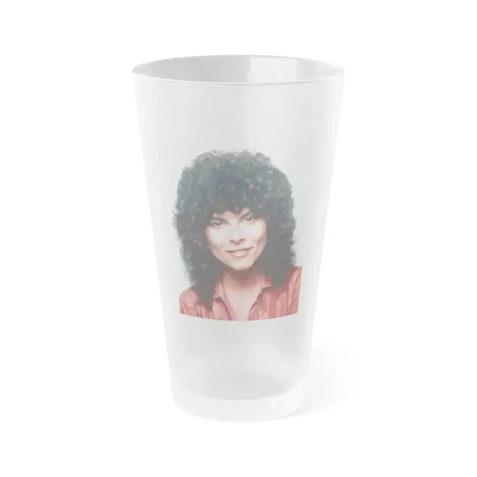 Adrienne Barbeau #60 (Vintage Female Icon) Frosted Pint Glass 16oz 16oz Frosted - Go Mug Yourself