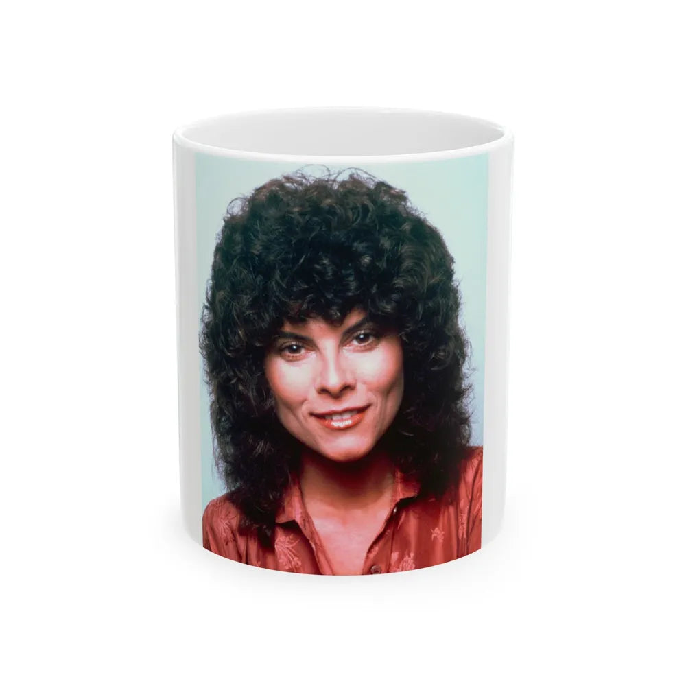 Adrienne Barbeau #60 (Vintage Female Icon) White Coffee Mug-11oz-Go Mug Yourself