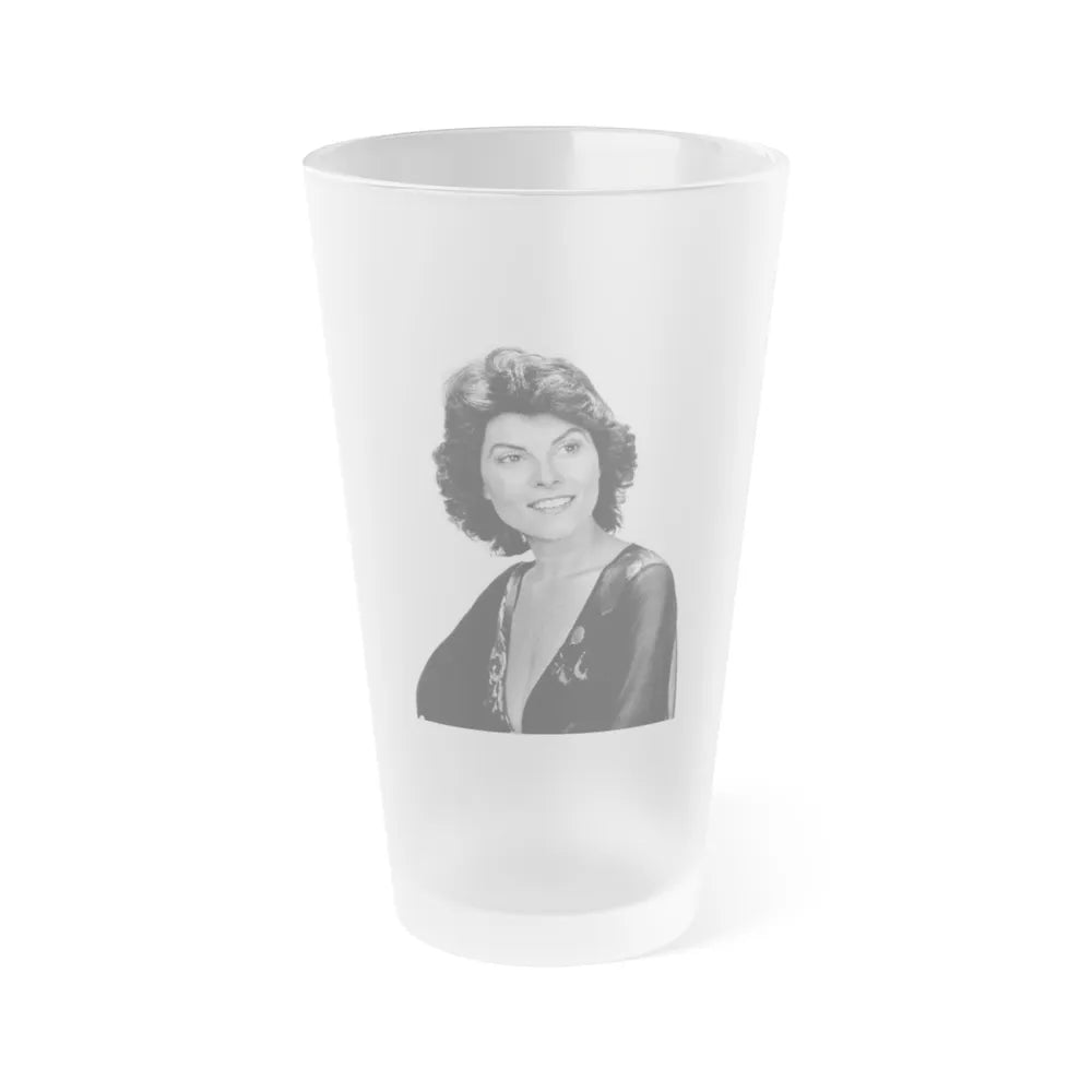 Adrienne Barbeau #61 (Vintage Female Icon) Frosted Pint Glass 16oz-16oz-Frosted-Go Mug Yourself