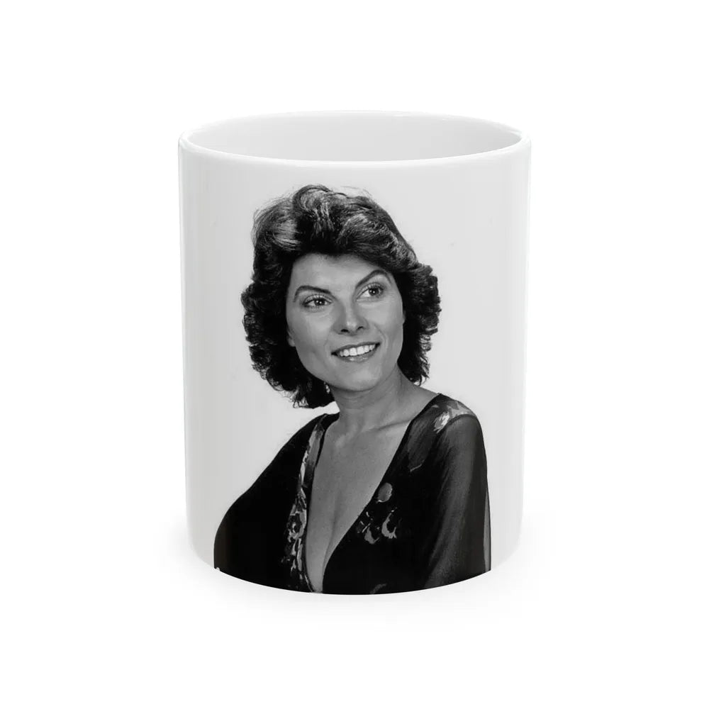 Adrienne Barbeau #61 (Vintage Female Icon) White Coffee Mug-11oz-Go Mug Yourself