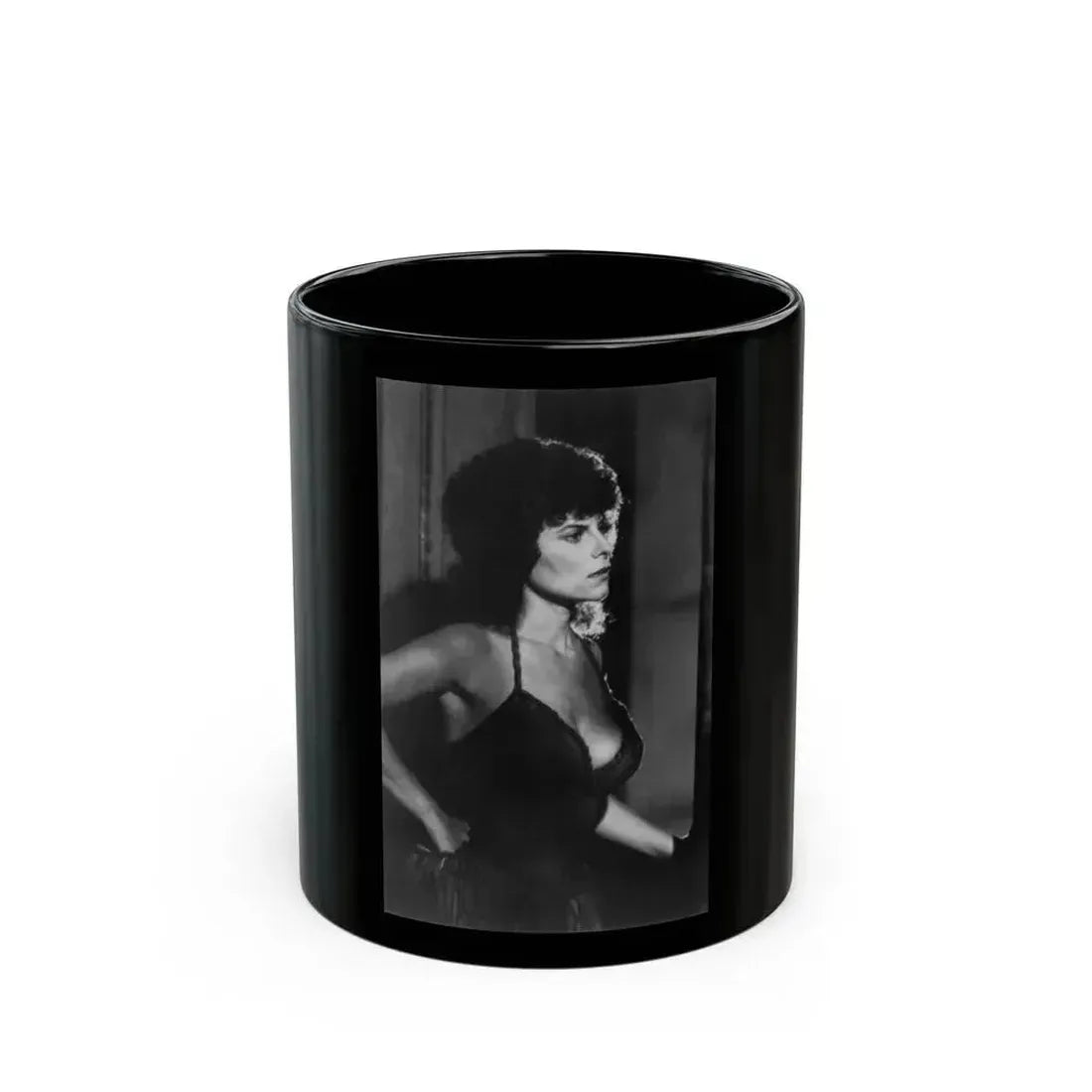 Adrienne Barbeau #62 (Vintage Female Icon) Black Coffee Mug 11oz - Go Mug Yourself