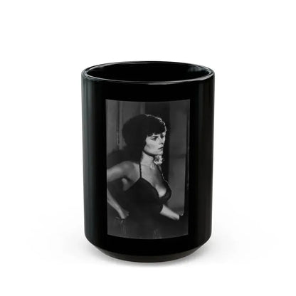Adrienne Barbeau #62 (Vintage Female Icon) Black Coffee Mug 15oz - Go Mug Yourself