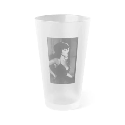 Adrienne Barbeau #62 (Vintage Female Icon) Frosted Pint Glass 16oz 16oz Frosted - Go Mug Yourself