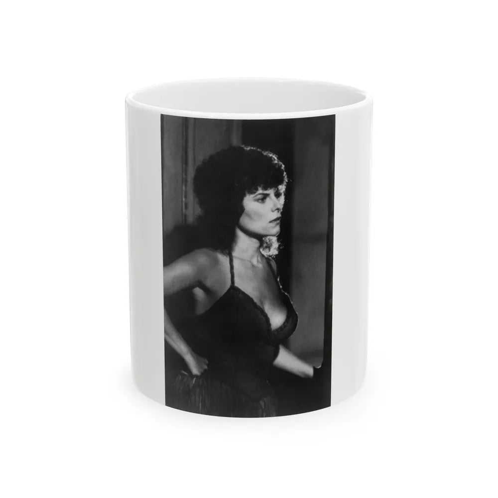 Adrienne Barbeau #62 (Vintage Female Icon) White Coffee Mug-11oz-Go Mug Yourself