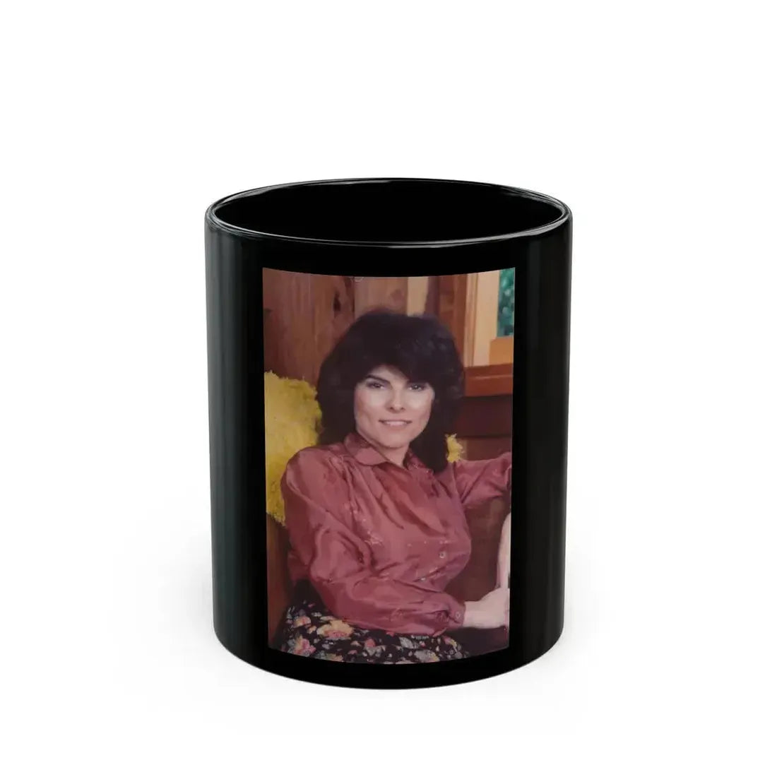 Adrienne Barbeau #63 (Vintage Female Icon) Black Coffee Mug 11oz - Go Mug Yourself