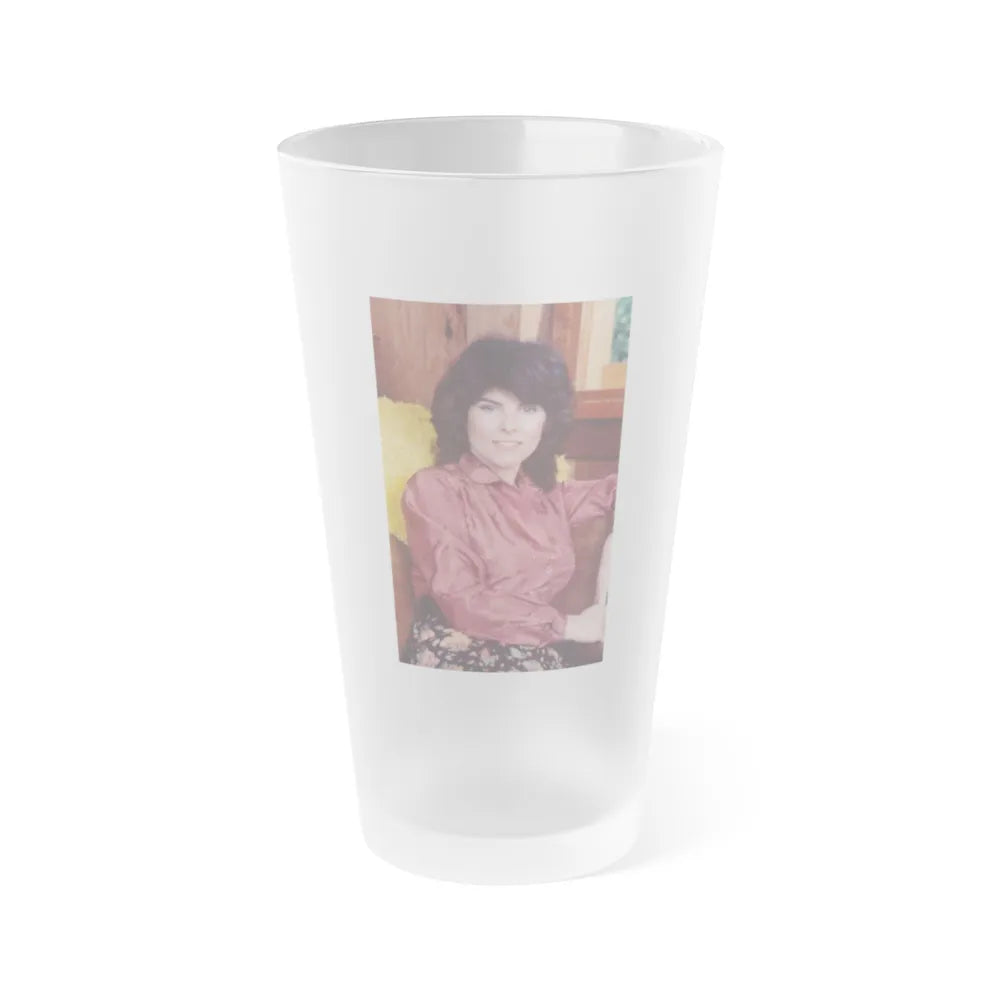 Adrienne Barbeau #63 (Vintage Female Icon) Frosted Pint Glass 16oz-16oz-Frosted-Go Mug Yourself