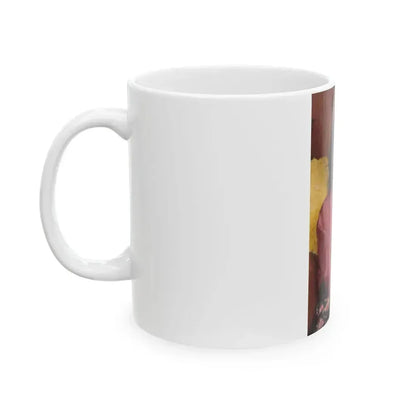 Adrienne Barbeau #63 (Vintage Female Icon) White Coffee Mug - Go Mug Yourself