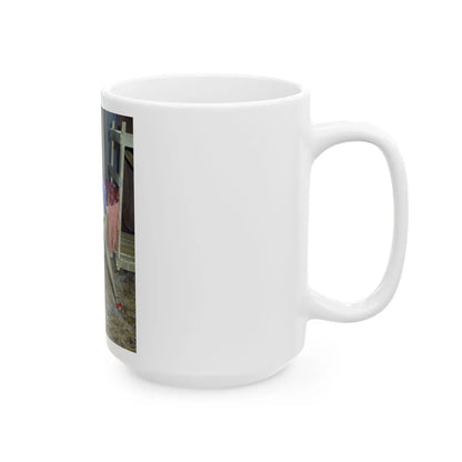 Adrienne Barbeau #65 (Vintage Female Icon) White Coffee Mug-Go Mug Yourself