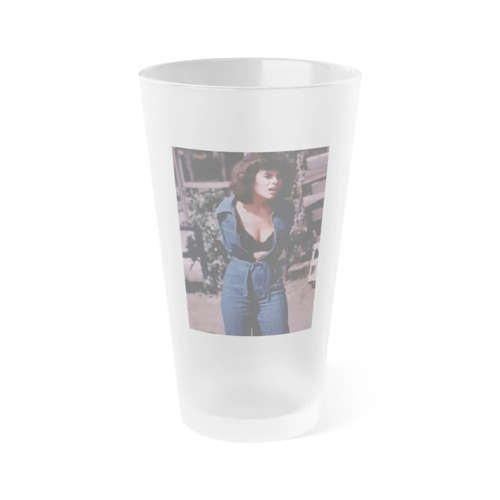 Adrienne Barbeau #66 (Vintage Female Icon) Frosted Pint Glass 16oz-16oz-Frosted-Go Mug Yourself