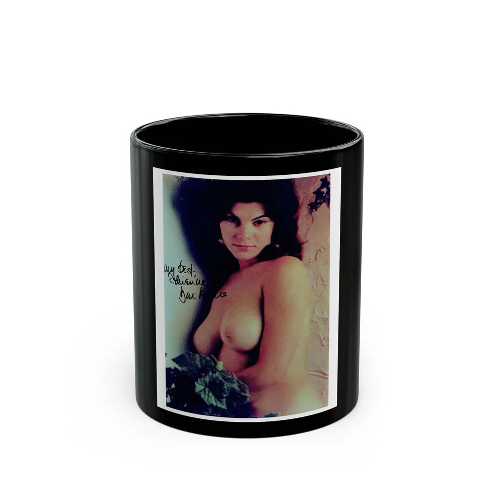 Adrienne Barbeau #67 (Vintage Female Icon) Black Coffee Mug-11oz-Go Mug Yourself