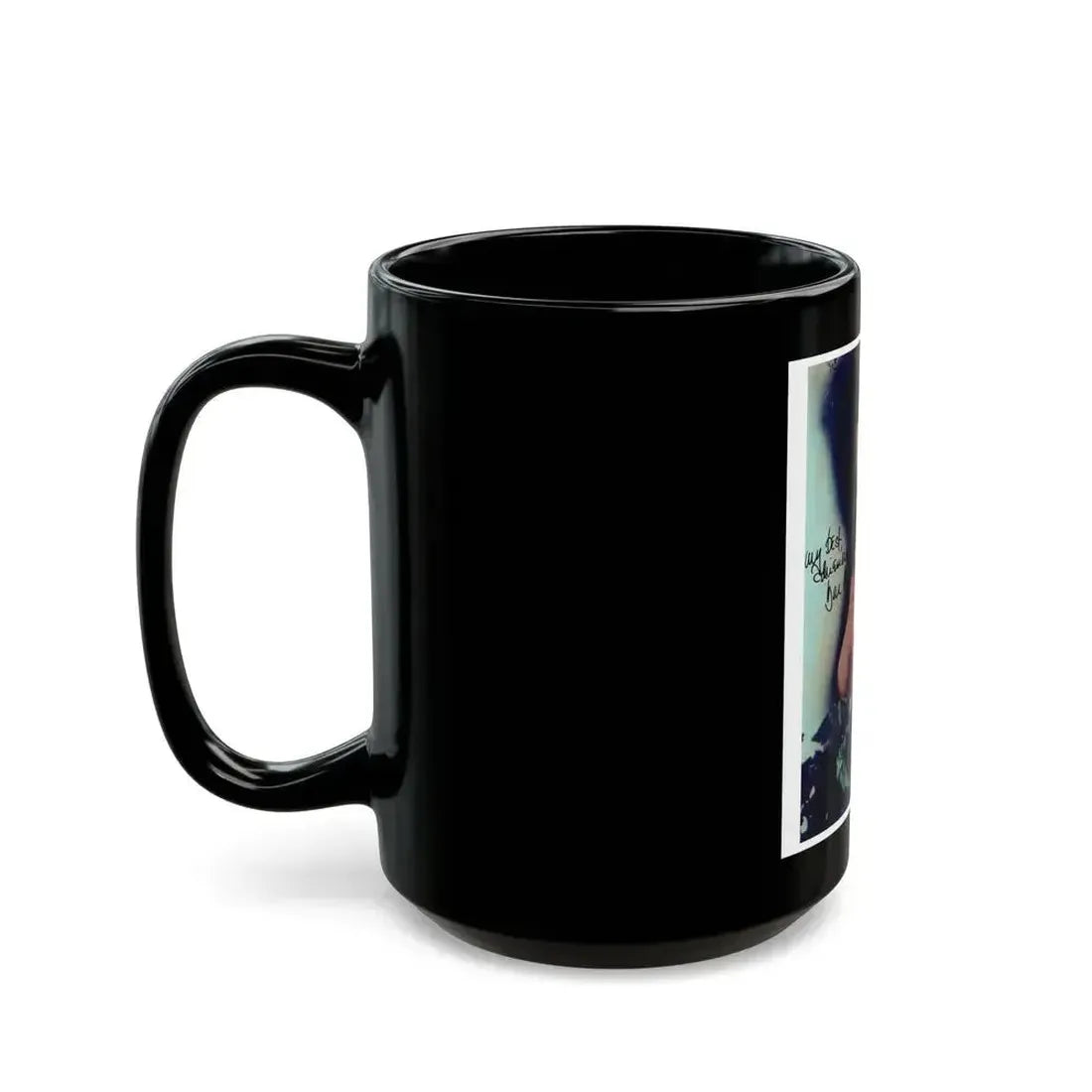 Adrienne Barbeau #67 (Vintage Female Icon) Black Coffee Mug - Go Mug Yourself