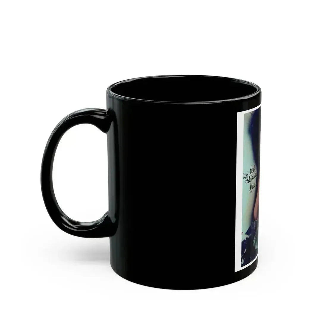 Adrienne Barbeau #67 (Vintage Female Icon) Black Coffee Mug - Go Mug Yourself