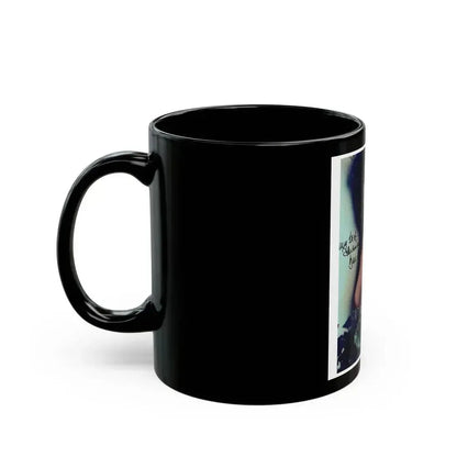 Adrienne Barbeau #67 (Vintage Female Icon) Black Coffee Mug - Go Mug Yourself