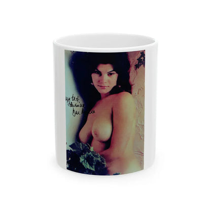 Adrienne Barbeau #67 (Vintage Female Icon) White Coffee Mug-11oz-Go Mug Yourself