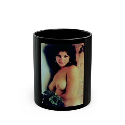 Adrienne Barbeau #68 (Vintage Female Icon) Black Coffee Mug-11oz-Go Mug Yourself