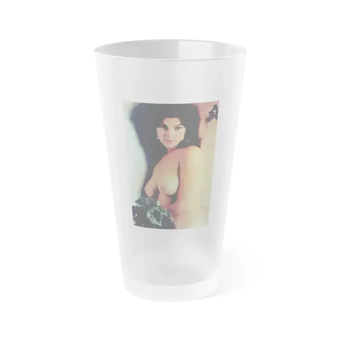 Adrienne Barbeau #68 (Vintage Female Icon) Frosted Pint Glass 16oz 16oz Frosted - Go Mug Yourself