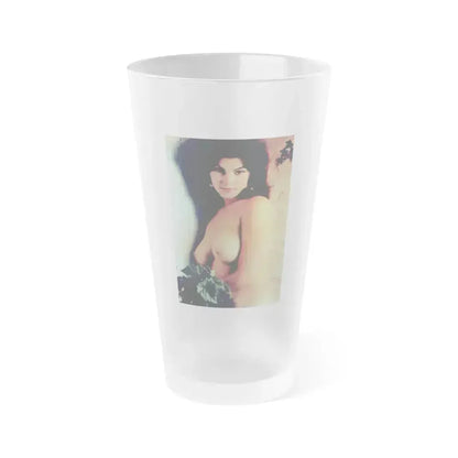 Adrienne Barbeau #68 (Vintage Female Icon) Frosted Pint Glass 16oz 16oz Frosted - Go Mug Yourself