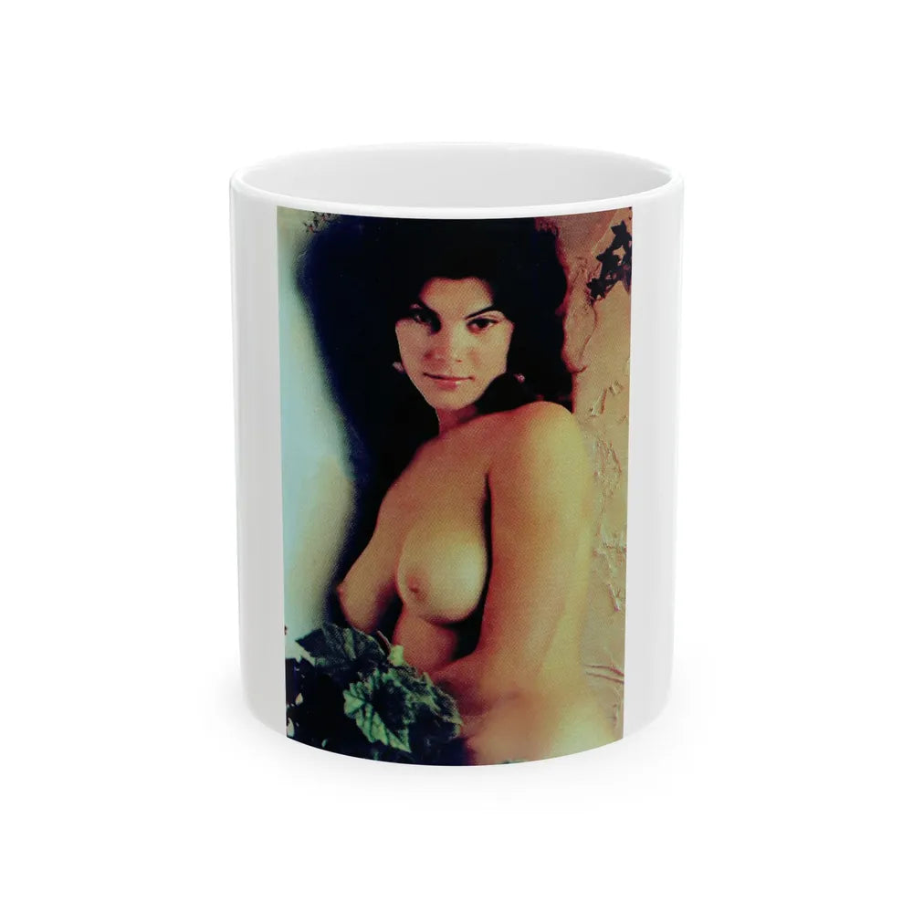 Adrienne Barbeau #68 (Vintage Female Icon) White Coffee Mug-11oz-Go Mug Yourself