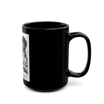 Adrienne Barbeau #69 (Vintage Female Icon) Black Coffee Mug - Go Mug Yourself
