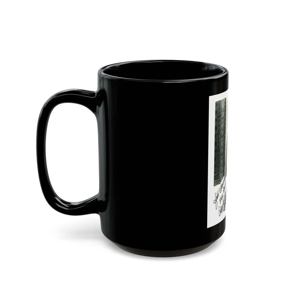 Adrienne Barbeau #69 (Vintage Female Icon) Black Coffee Mug-Go Mug Yourself