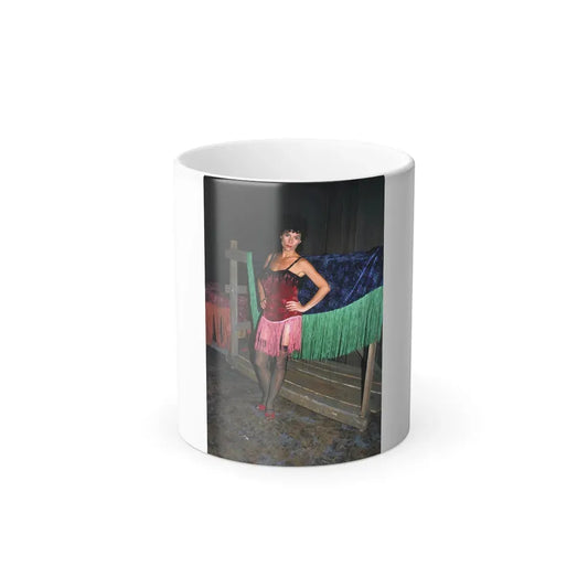 Adrienne Barbeau #70 (Vintage Female Icon) Color Changing Coffee Mug 11oz - Go Mug Yourself