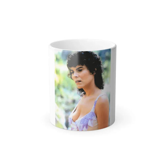 Adrienne Barbeau #72 (Vintage Female Icon) Color Changing Coffee Mug 11oz - Go Mug Yourself