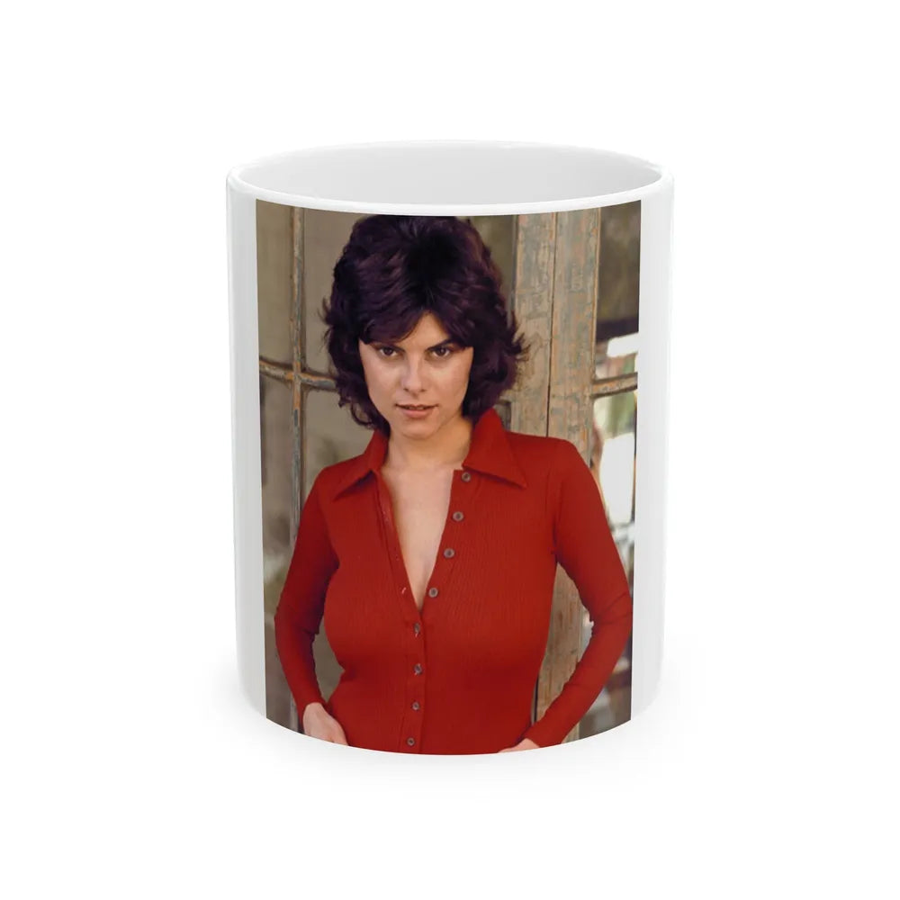 Adrienne Barbeau #74 (Vintage Female Icon) White Coffee Mug-11oz-Go Mug Yourself