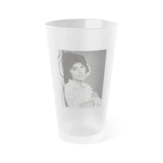 Adrienne Barbeau #76 (Vintage Female Icon) Frosted Pint Glass 16oz 16oz Frosted - Go Mug Yourself