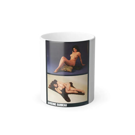 Adrienne Barbeau #82 - High Society Pictorial July '80 (Vintage Female Icon) Color Changing Coffee Mug 11oz - Go Mug Yourself