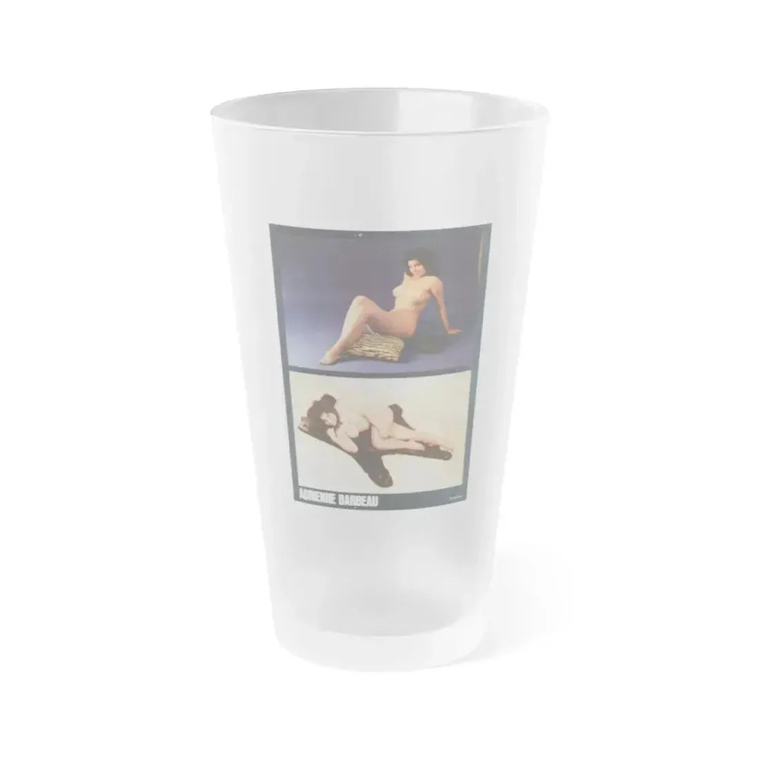 Adrienne Barbeau #82 - High Society Pictorial July '80 (Vintage Female Icon) Frosted Pint Glass 16oz 16oz Frosted - Go Mug Yourself