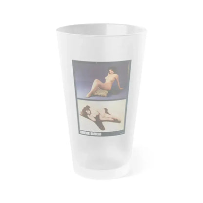 Adrienne Barbeau #82 - High Society Pictorial July '80 (Vintage Female Icon) Frosted Pint Glass 16oz 16oz Frosted - Go Mug Yourself