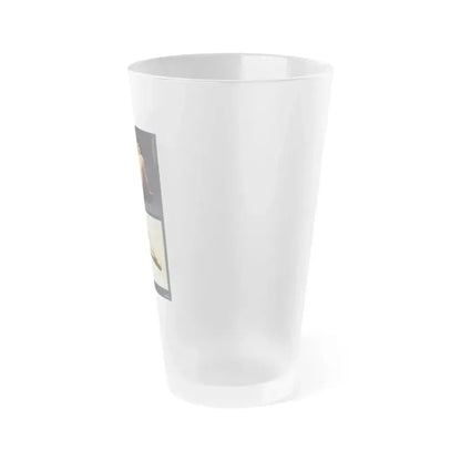 Adrienne Barbeau #82 - High Society Pictorial July '80 (Vintage Female Icon) Frosted Pint Glass 16oz - Go Mug Yourself