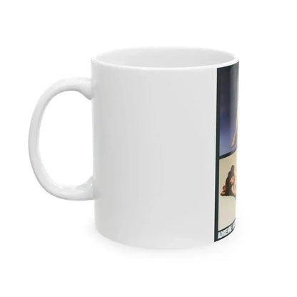 Adrienne Barbeau #82 - High Society Pictorial July '80 (Vintage Female Icon) White Coffee Mug - Go Mug Yourself