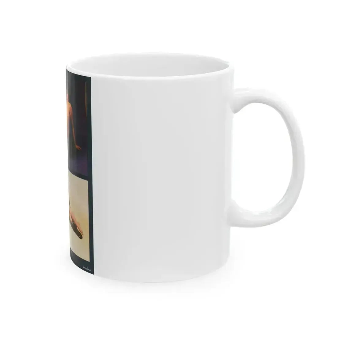 Adrienne Barbeau #82 - High Society Pictorial July '80 (Vintage Female Icon) White Coffee Mug - Go Mug Yourself