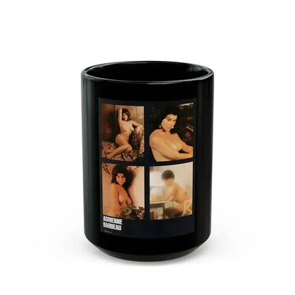 Adrienne Barbeau #83 - High Society Pictorial July '80 (Vintage Female Icon) Black Coffee Mug 15oz - Go Mug Yourself