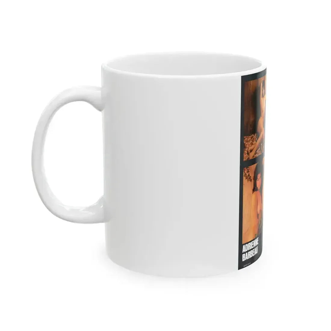 Adrienne Barbeau #83 - High Society Pictorial July '80 (Vintage Female Icon) White Coffee Mug - Go Mug Yourself