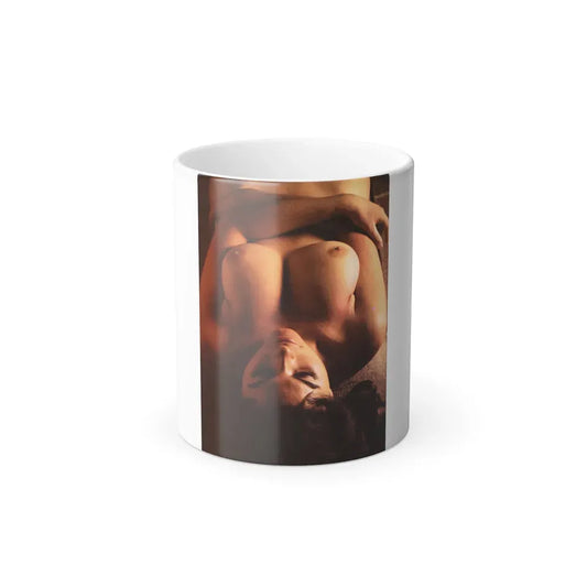 Adrienne Barbeau #84 - High Society Pictorial July '80 (Vintage Female Icon) Color Changing Coffee Mug 11oz - Go Mug Yourself