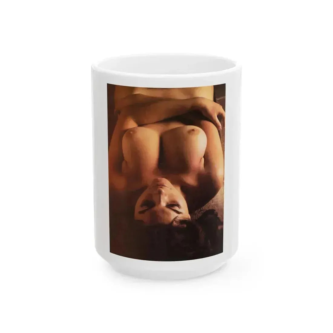 Adrienne Barbeau #84 - High Society Pictorial July '80 (Vintage Female Icon) White Coffee Mug 15oz - Go Mug Yourself
