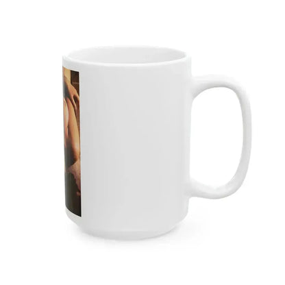 Adrienne Barbeau #84 - High Society Pictorial July '80 (Vintage Female Icon) White Coffee Mug - Go Mug Yourself