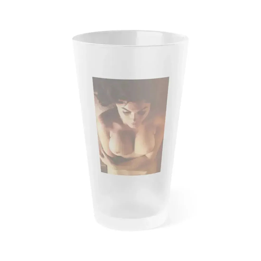 Adrienne Barbeau #85 - High Society Pictorial July '80 (Vintage Female Icon) Frosted Pint Glass 16oz 16oz Frosted - Go Mug Yourself