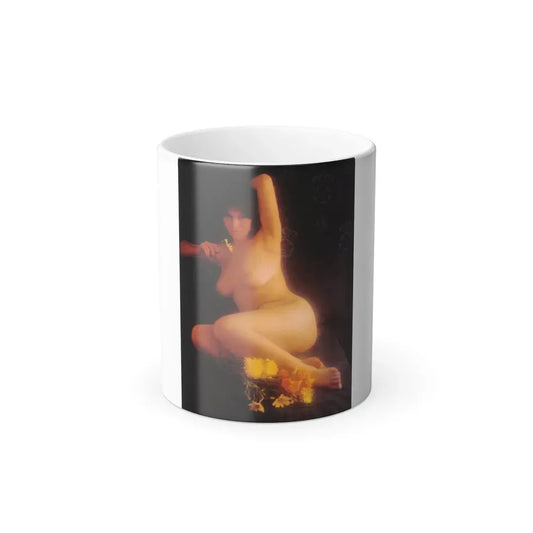 Adrienne Barbeau #86 (Vintage Female Icon) Color Changing Coffee Mug 11oz - Go Mug Yourself