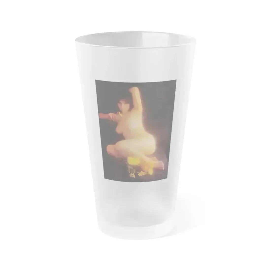 Adrienne Barbeau #86 (Vintage Female Icon) Frosted Pint Glass 16oz 16oz Frosted - Go Mug Yourself