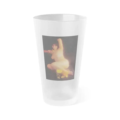 Adrienne Barbeau #86 (Vintage Female Icon) Frosted Pint Glass 16oz 16oz Frosted - Go Mug Yourself