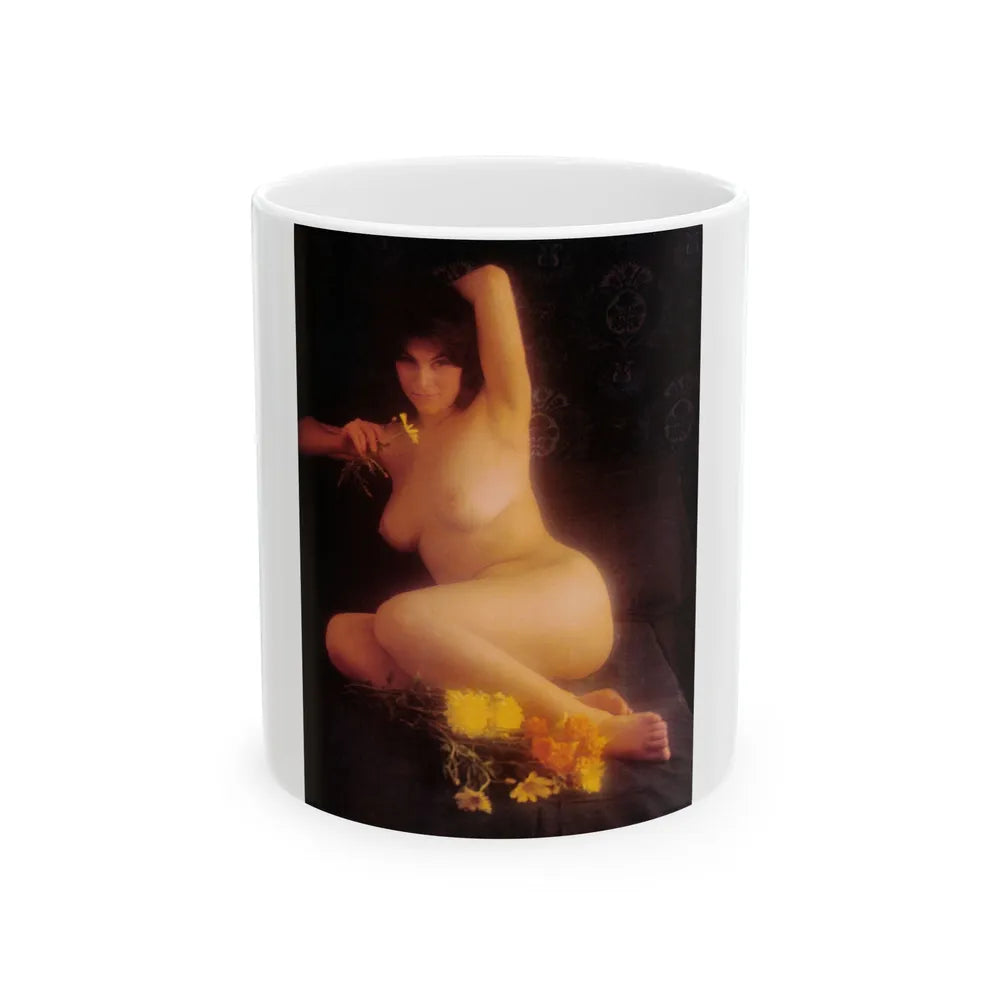 Adrienne Barbeau #86 (Vintage Female Icon) White Coffee Mug-11oz-Go Mug Yourself