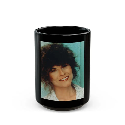 Adrienne Barbeau #87 (Vintage Female Icon) Black Coffee Mug-15oz-Go Mug Yourself